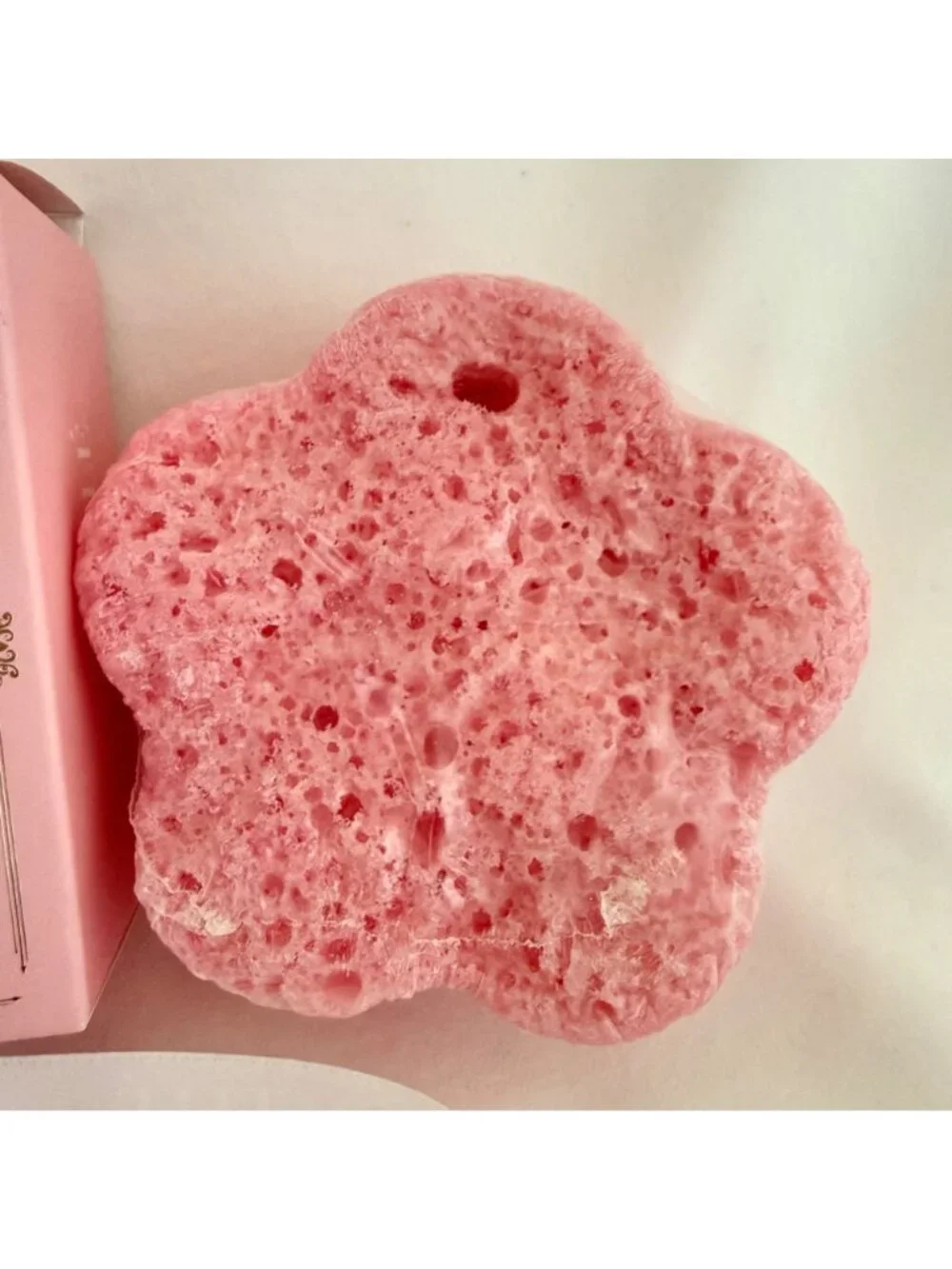 Florica By Spongelle Jude Rose Body Wash Infused Buffer 22+ Washes 4 oz Exfoliat - Picture 8 of 9